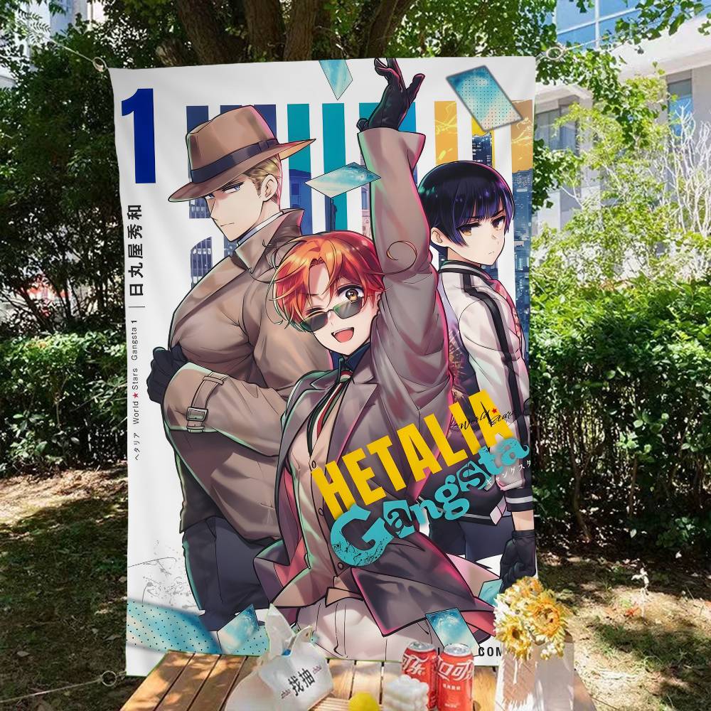 Commercial Printing Company - H-Hetalia W-World Stars Anime Advanced Printing