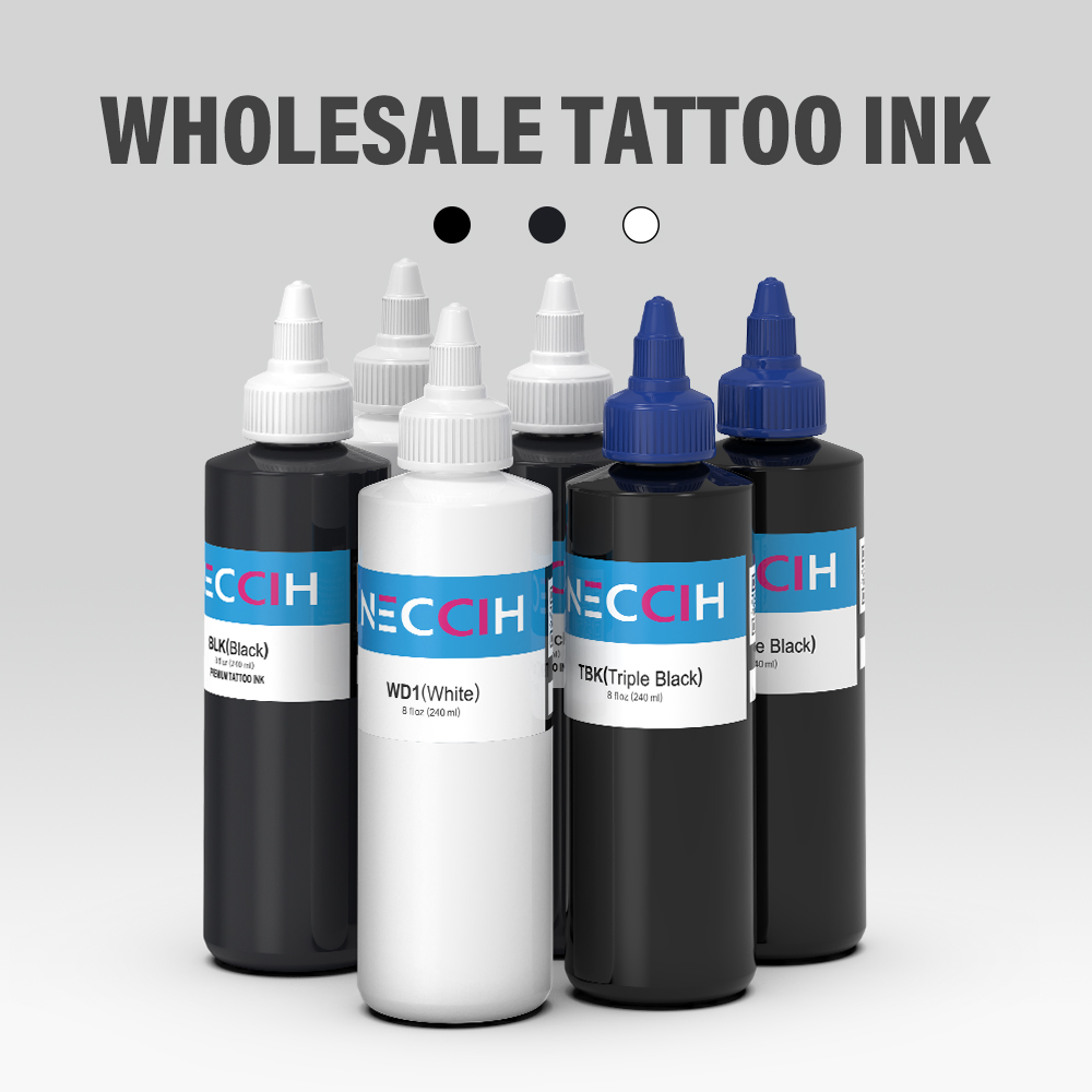 White Toner Transfer Paper - 240ml white/black Tattoo Ink Pigment Body