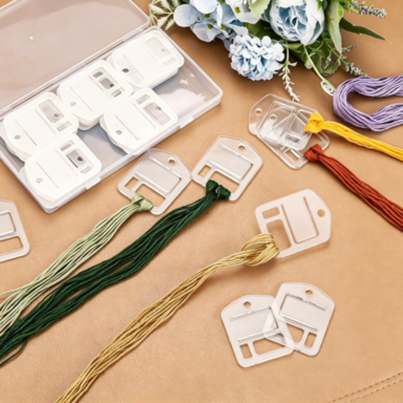 Commercial Embroidery Machine - 30pcs Embroidery Floss Drop Clear Embroidery