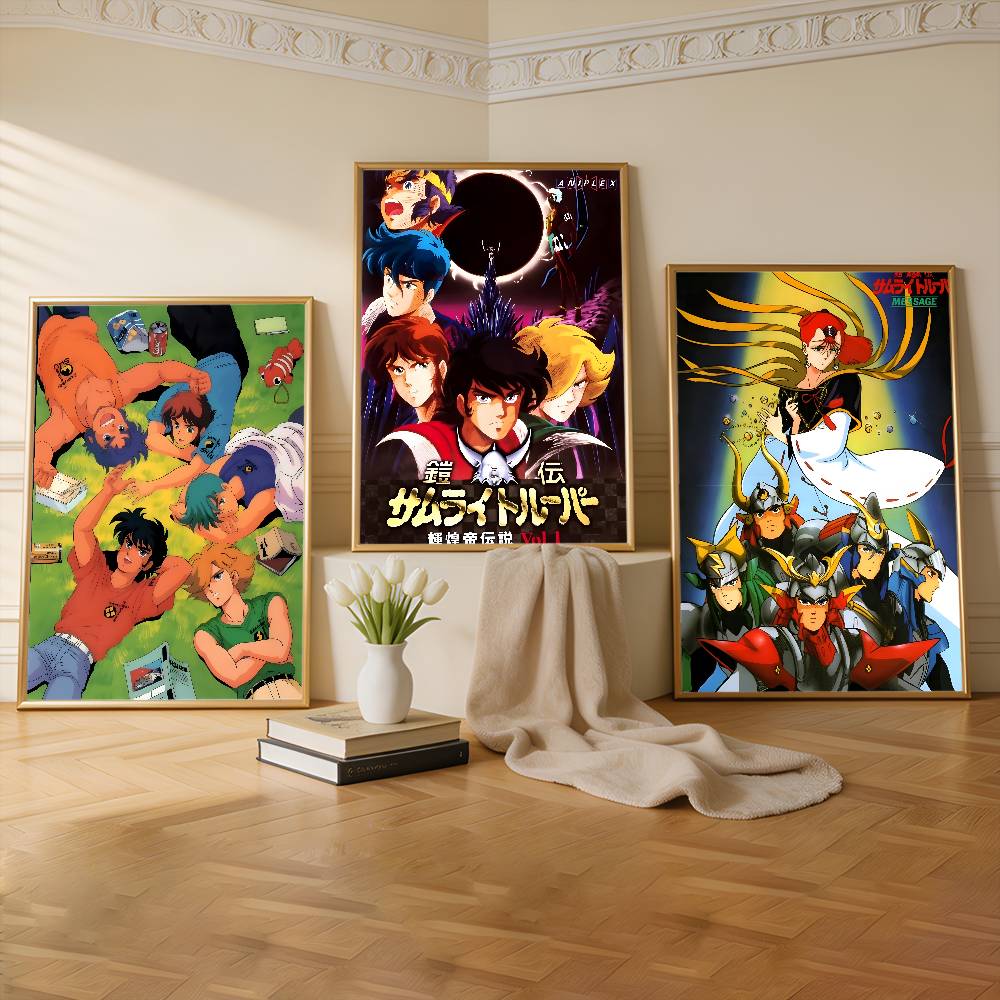 Commercial Printing & Graphics - Anime R-Ronin Warriors Premium Self Adhesive