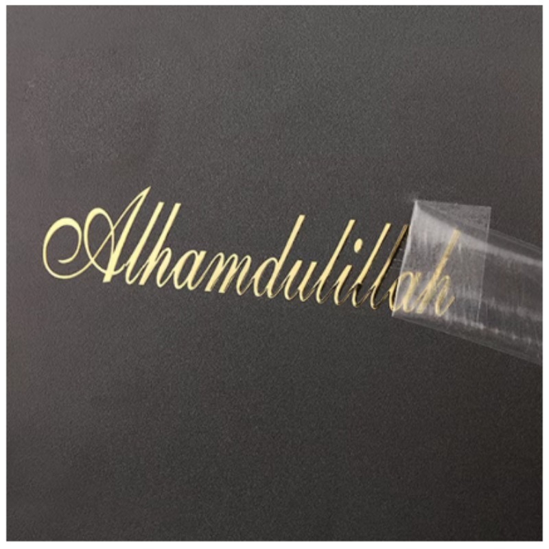 Custom 3D Gold Transfer Sticke – Company Profile Printing recenzja i cena