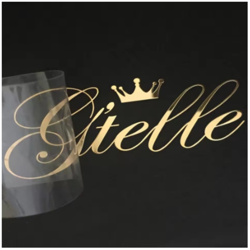 Custom 3D Gold Transfer Sticke – Company Profile Printing recenzja i cena