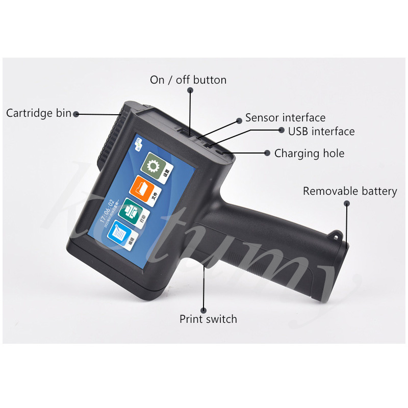 12.7mm Handheld Small Inkjet P – Commercial Printing Logo recenzja i cena