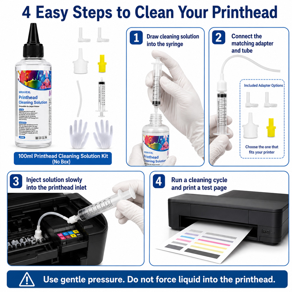 MIRAVEXL Printhead Cleaning So – Sublimation Ink 100Ml recenzja i cena