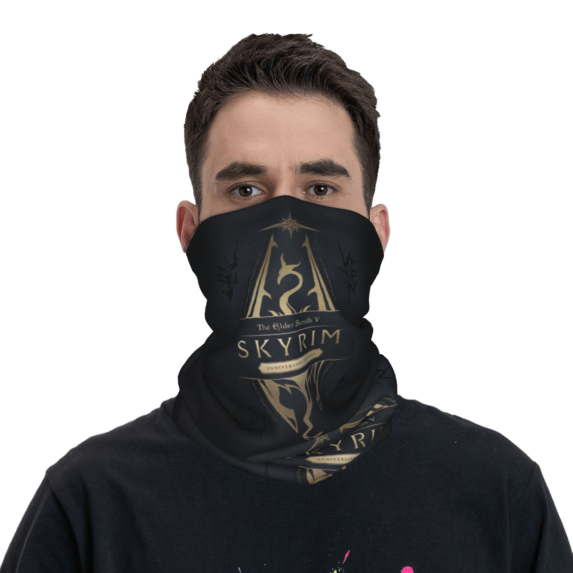 Custom Skyrim Logo Bandana Win – Company Profile Printing recenzja i cena