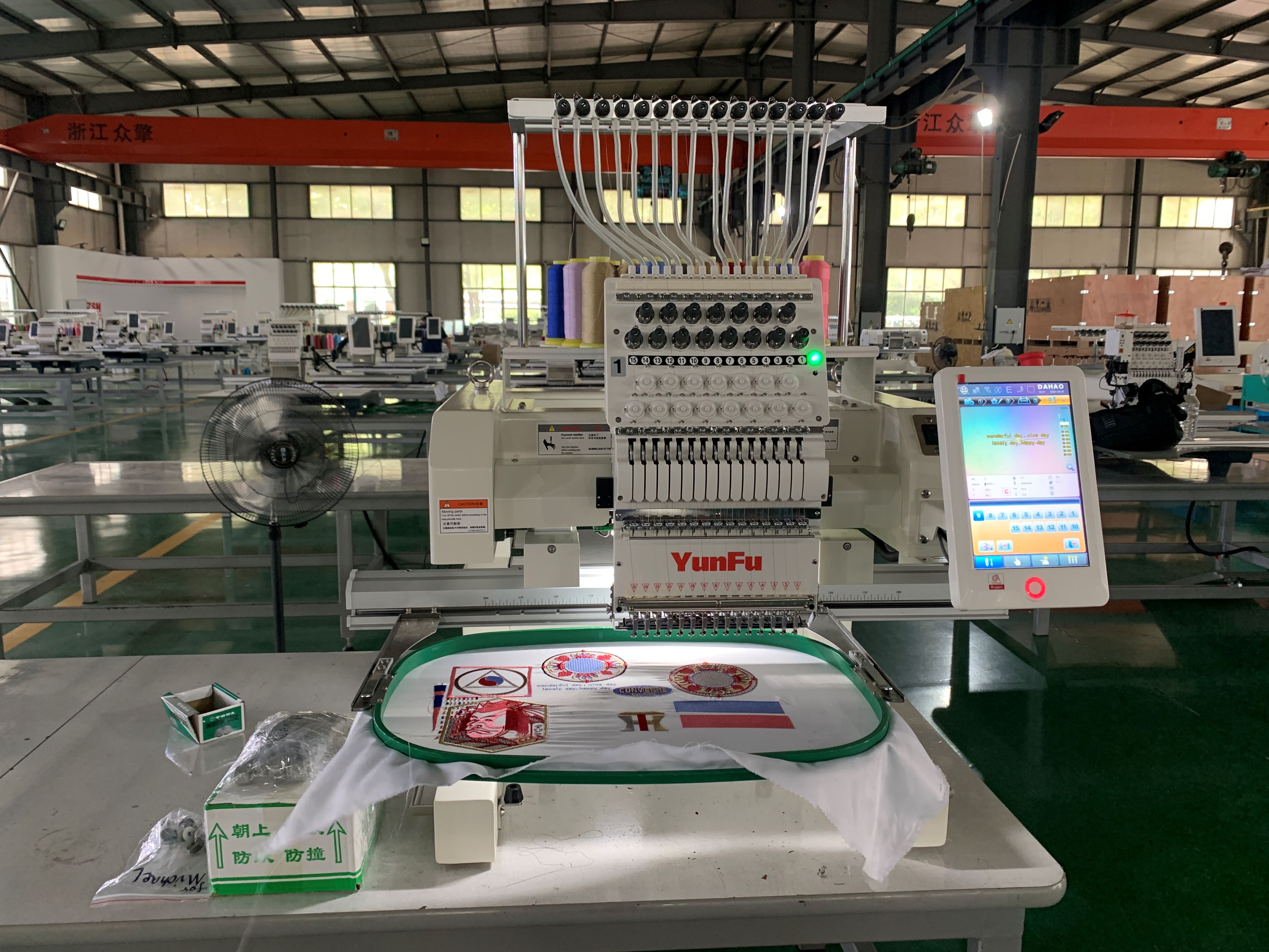 DDP to All  Countries New in 1 – Commercial Embroidery Machine recenzja i cena