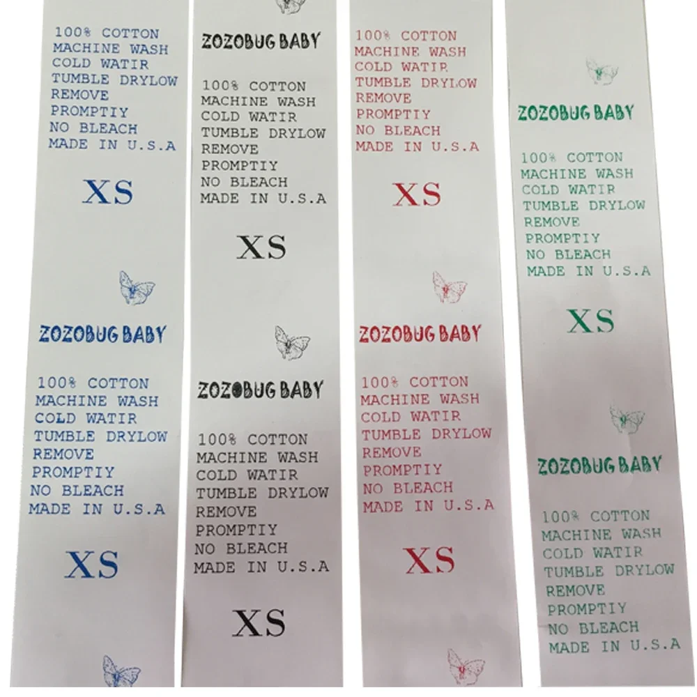 HSPOS Wash Care Label Satin Fa – Commercial Printing Software recenzja i cena