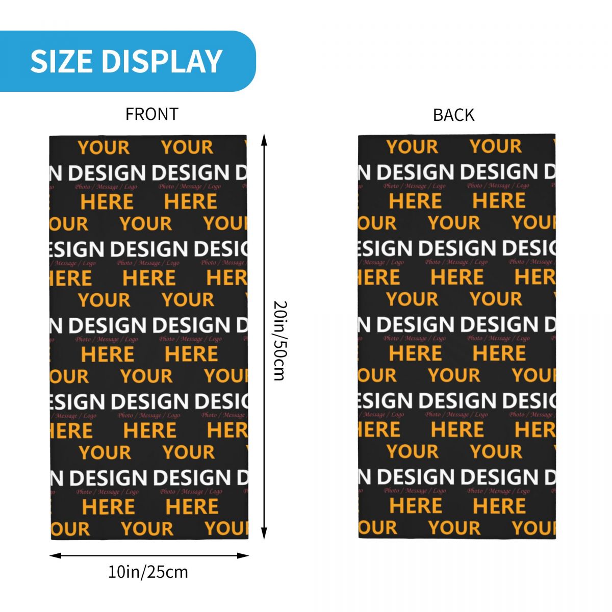Custom Your Design Here Bandan – Company Profile Printing recenzja i cena