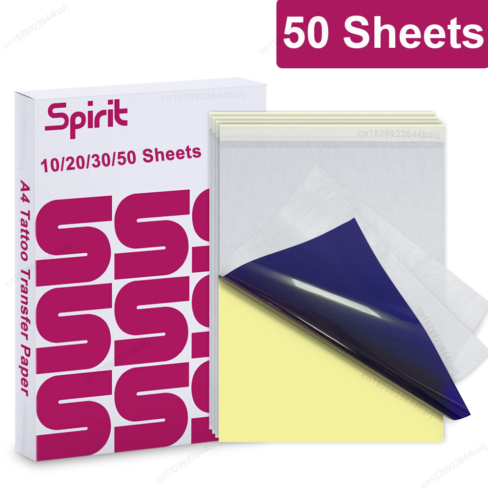 10/20/30/50 Sheets Tattoo Tran – White Toner Transfer Paper recenzja i cena