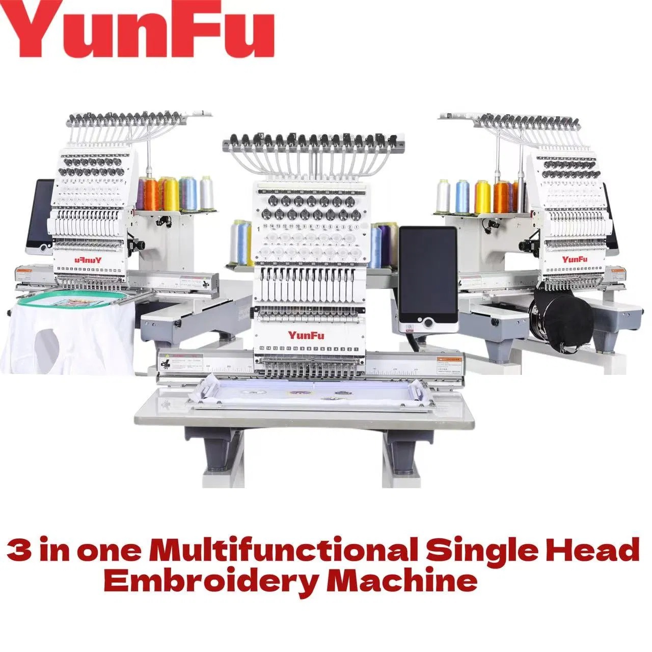 3 In 1 Embroidery Machine Auto – Commercial Embroidery Machine recenzja i cena