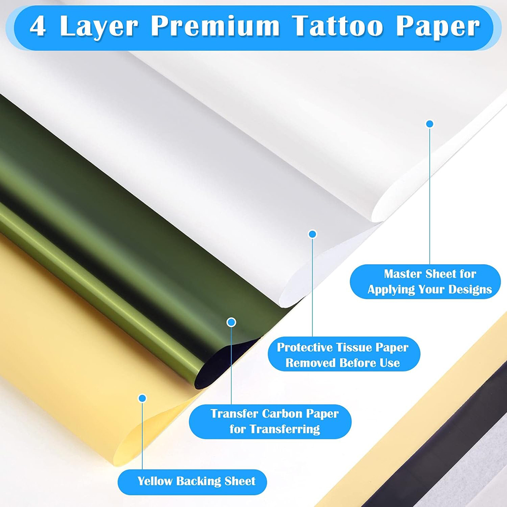 Tattoo Transfer Paper A4 Size  – White Toner Transfer Paper recenzja i cena