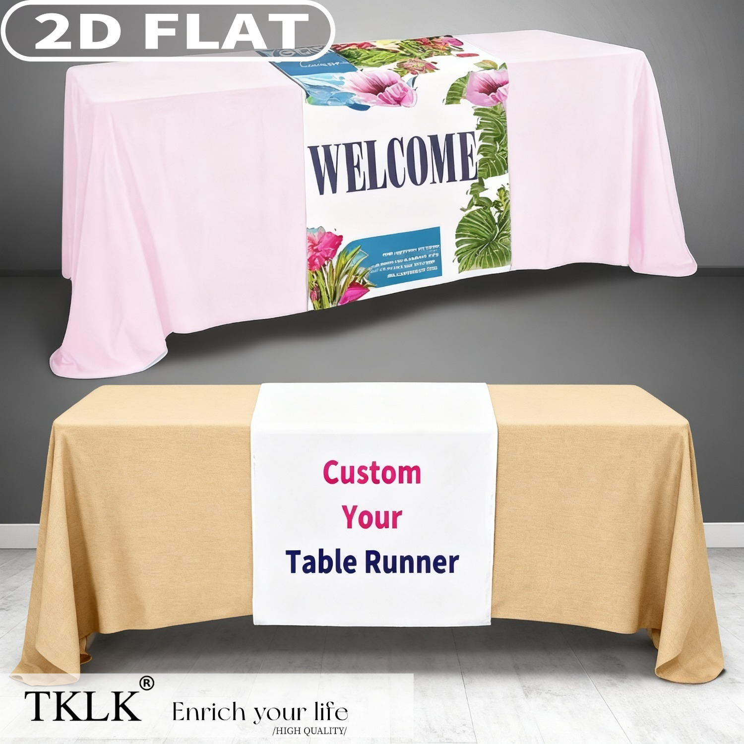 1pc Customizable Polyester Tab – Commercial Printing Logo recenzja i cena