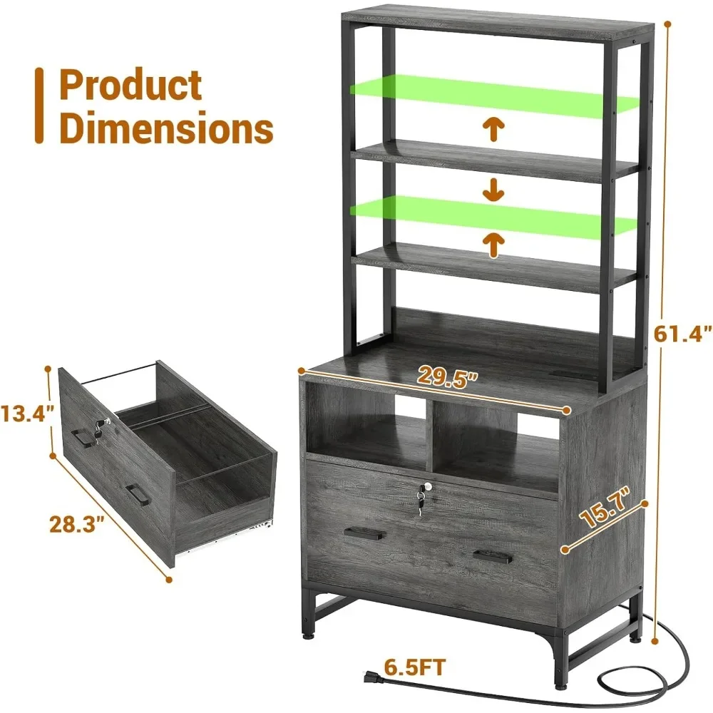 file cabinet with charging sta – Commercial Printer recenzja i cena