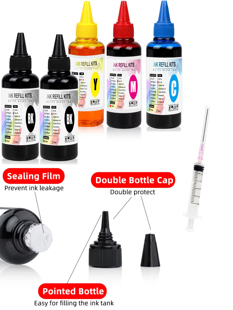 100ml Universal Dye Ink BK C M – Sublimation Ink 100Ml recenzja i cena