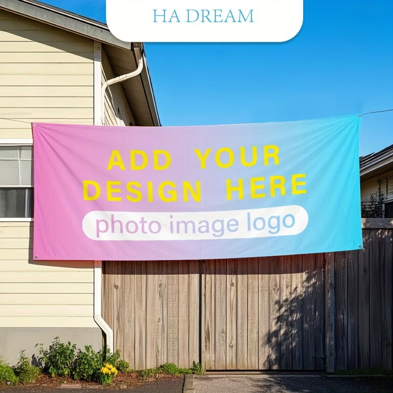 Any Size Custom Banner Flag Lo – Commercial Printing Logo recenzja i cena