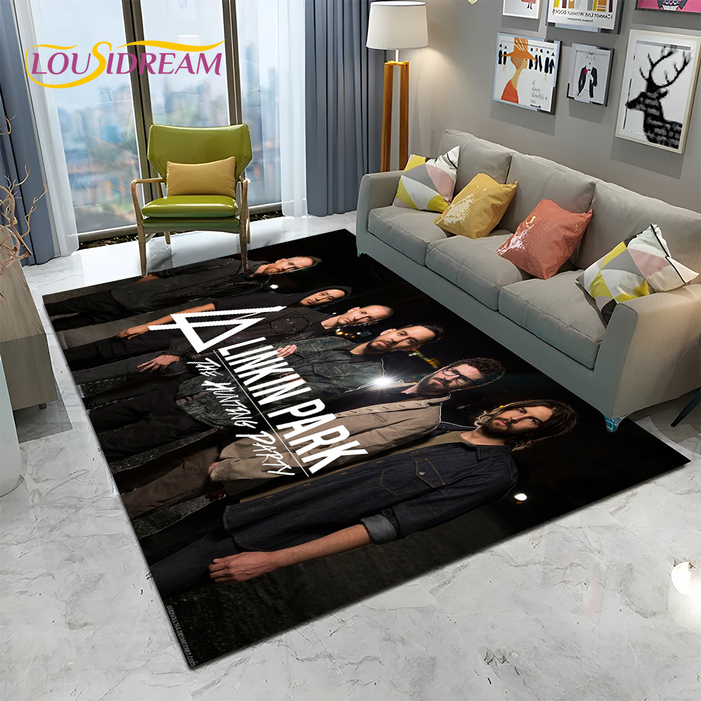 3D Retro Rock Band L-Linkin Pa – Commercial Printing Logo recenzja i cena