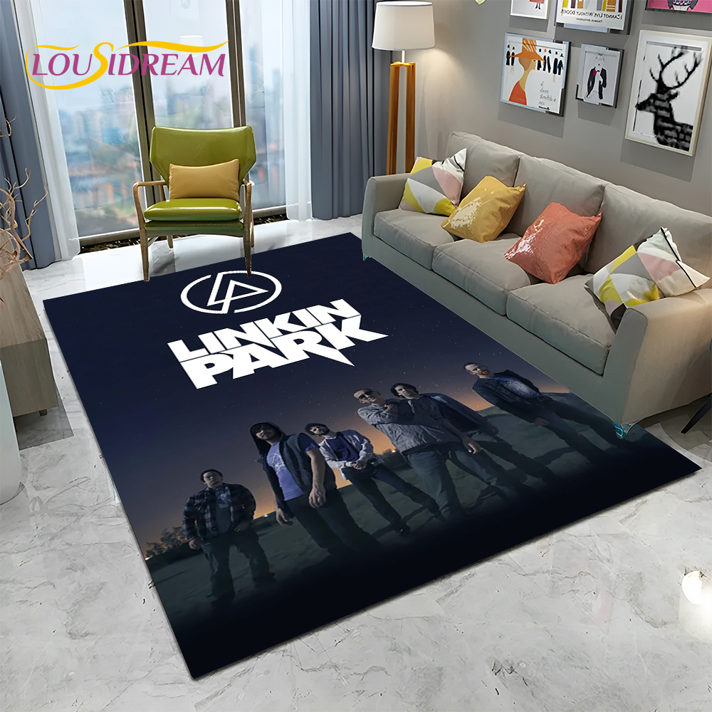 3D Retro Rock Band L-Linkin Pa – Commercial Printing Logo recenzja i cena
