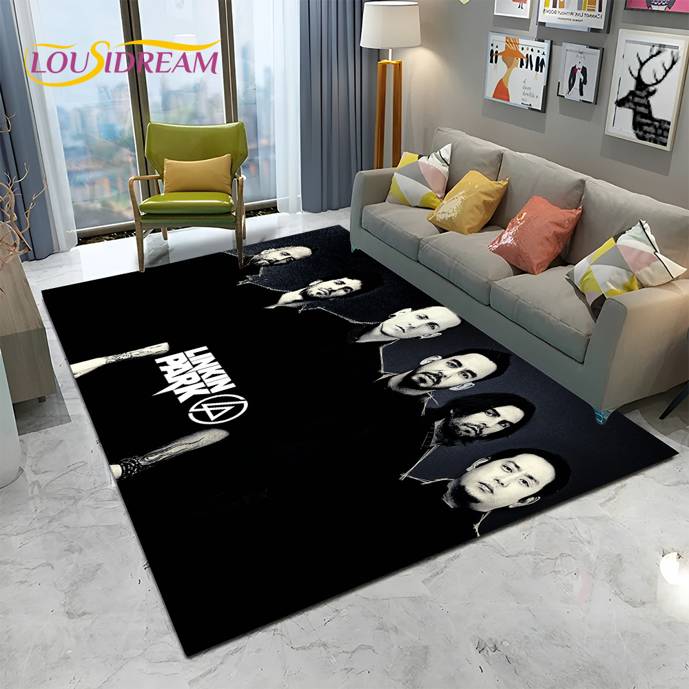 3D Retro Rock Band L-Linkin Pa – Commercial Printing Logo recenzja i cena