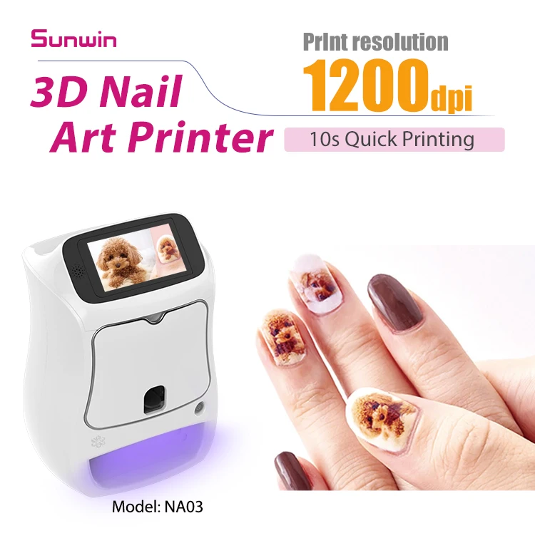 Automatic AI 3D Nail Art Print – Commercial Printer recenzja i cena