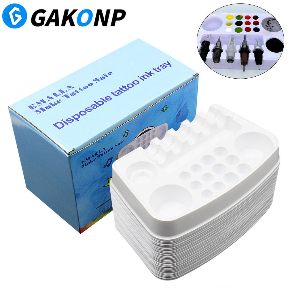30pcs/box Tattoo Ink Tray Disp – White Toner Transfer Paper recenzja i cena