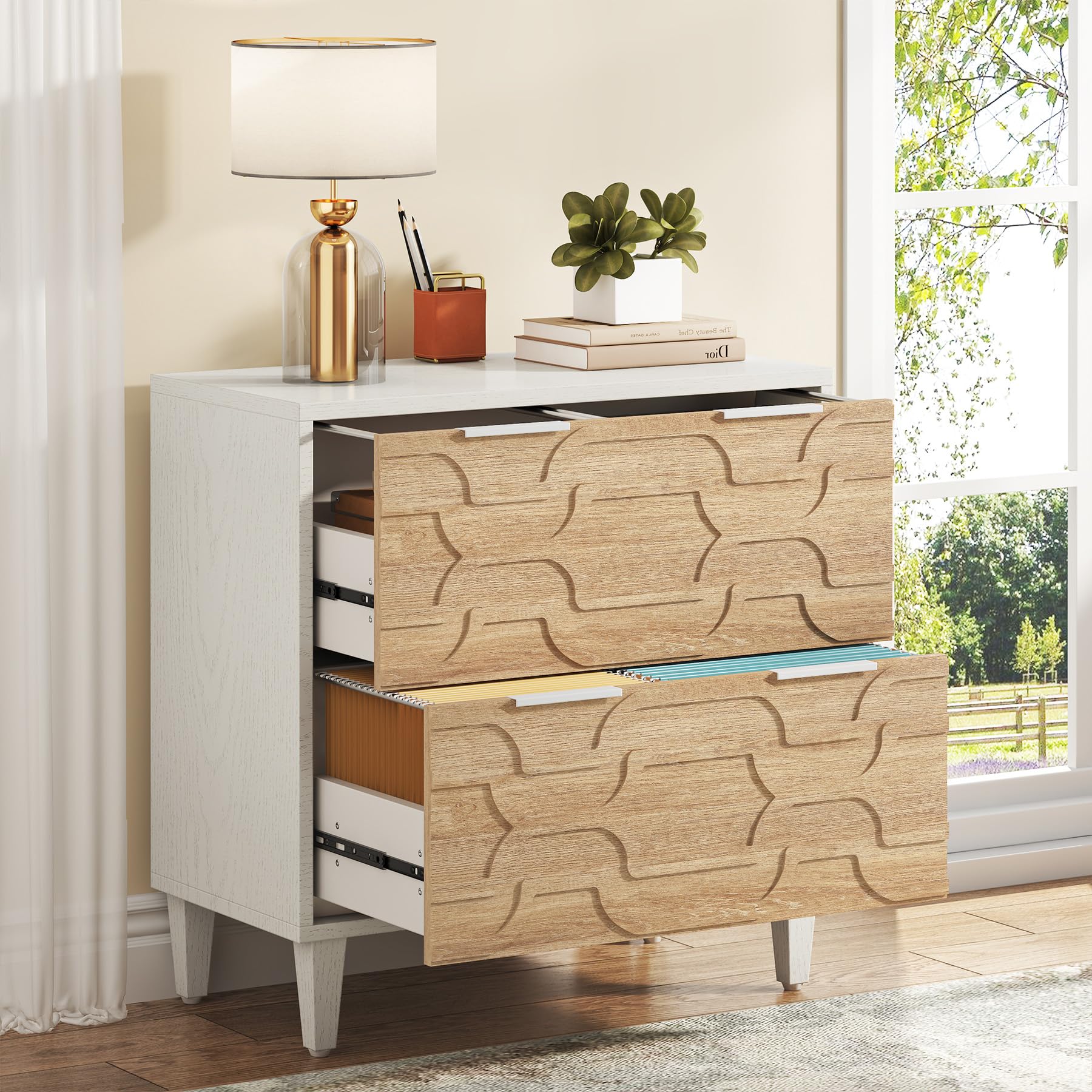 Tribesigns 2-Drawer File Cabin – Commercial Printer recenzja i cena