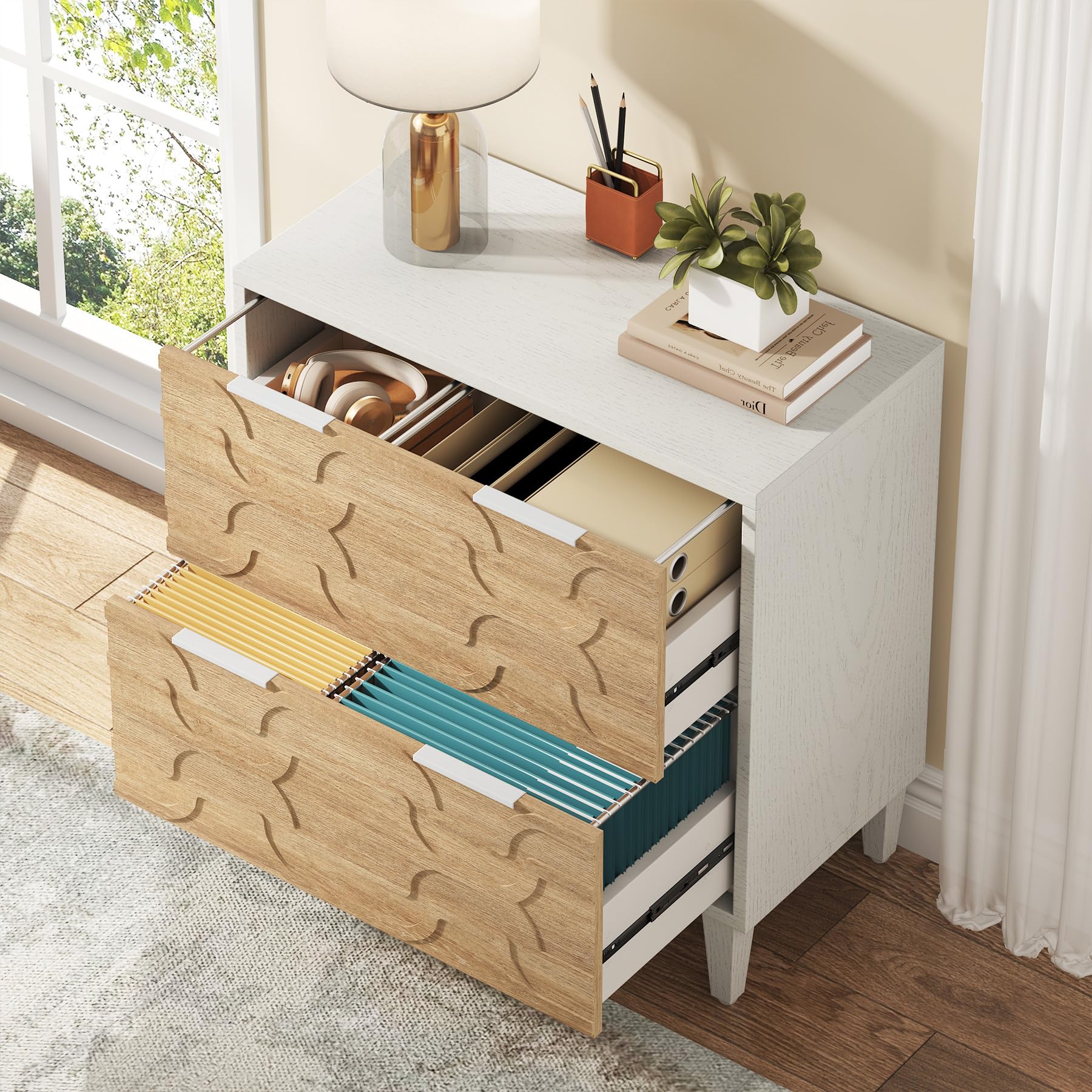 Tribesigns 2-Drawer File Cabin – Commercial Printer recenzja i cena