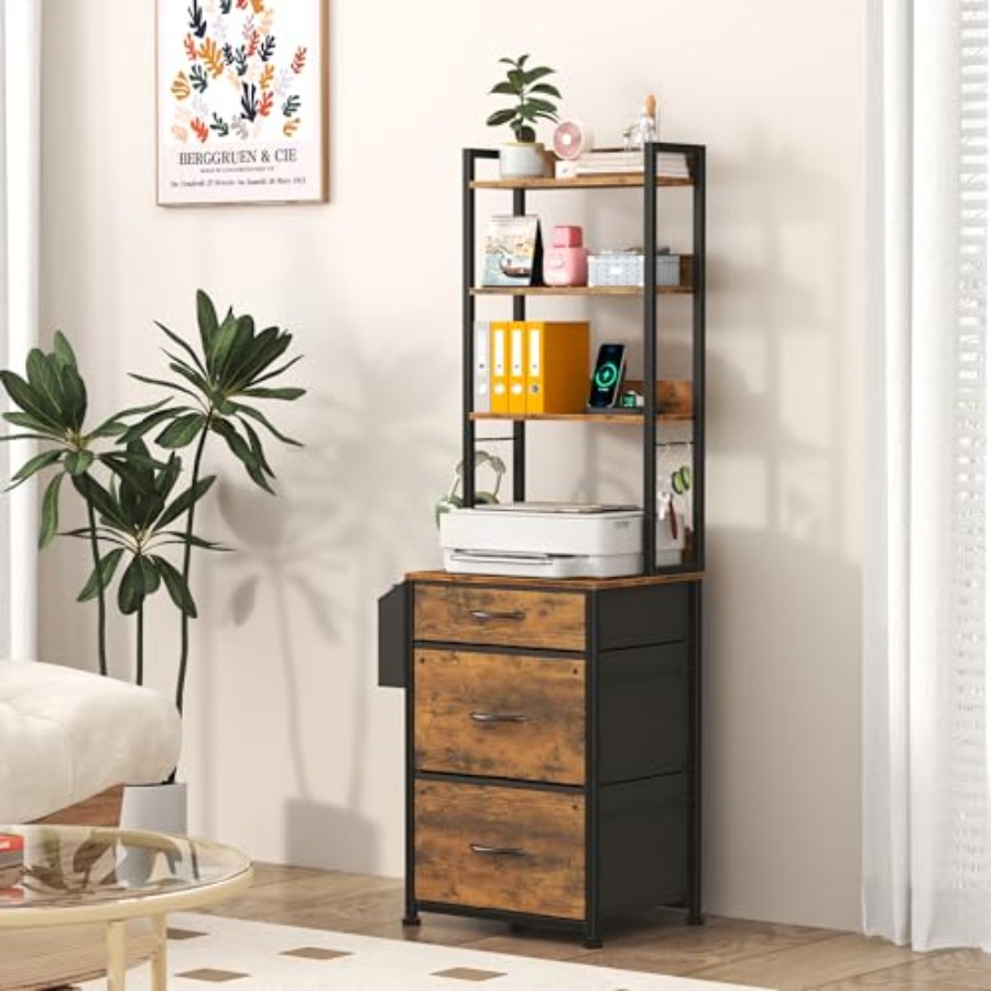 3 Fabric Drawer Tall File Cabi – Commercial Printer recenzja i cena