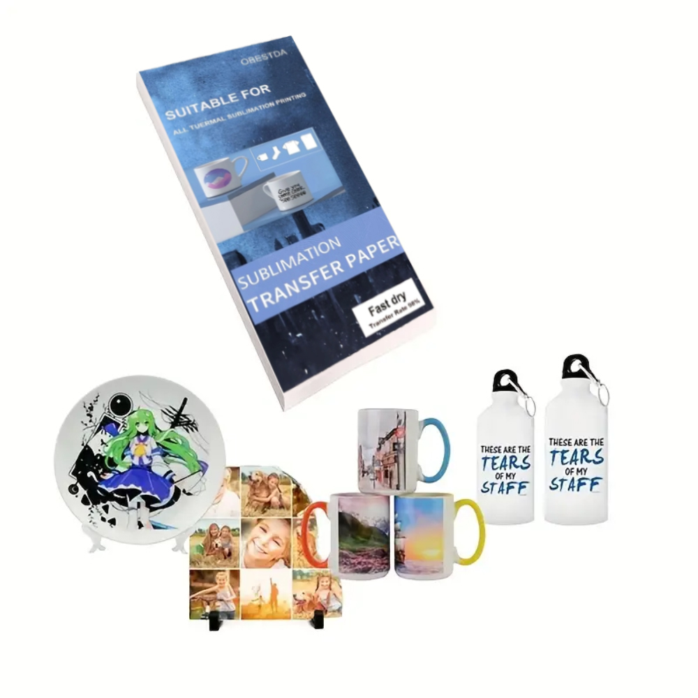 100 Sheets Sublimation Heat Tr – White Toner Transfer Paper recenzja i cena